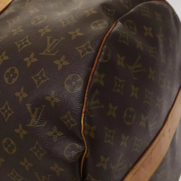 LOUIS VUITTON Monogram Sac Polochon 65 Boston Bag 2way M41222 LV Auth - Picture 11 of 14